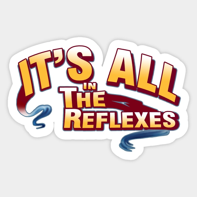 Reflexes Sticker by AndreusD